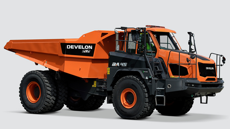 Camiones Mineros DEVELON Camión articulado DA45-7 4x4