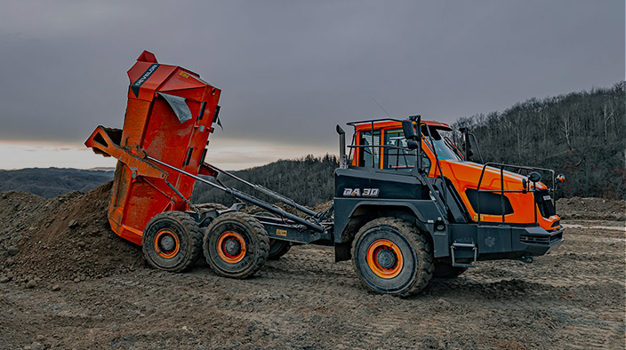 Camiones Mineros DEVELON Imagen