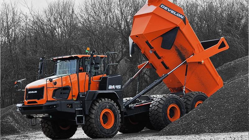 Camiones Mineros DEVELON Camión articulado DA45-5