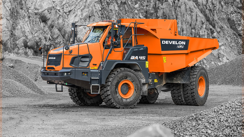 Camiones Mineros DEVELON Camión articulado DA45-7 4x4