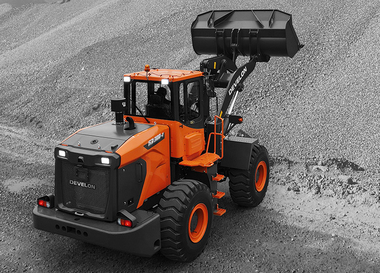 Cargadores Frontales DEVELON SD300-2 - Vista frontal