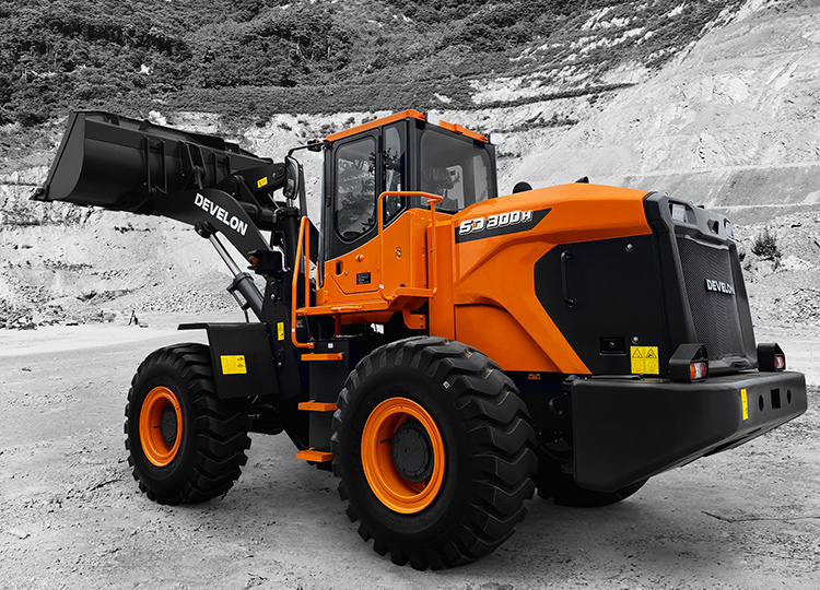 Cargadores Frontales DEVELON SD300H - Vista Tras