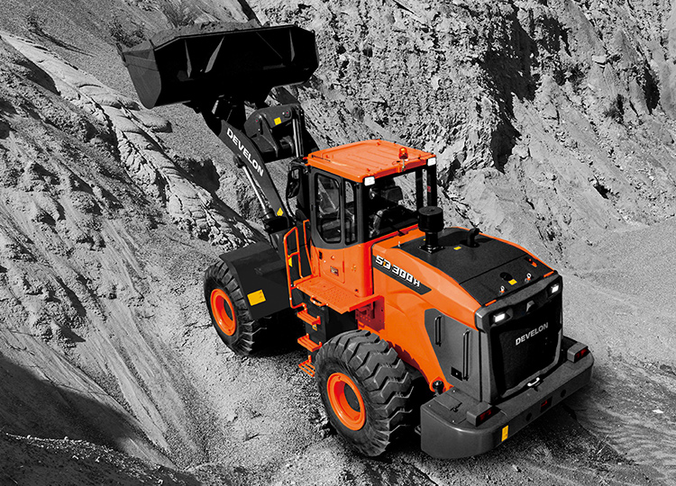 Cargadores Frontales DEVELON SD300H - Vista Superior