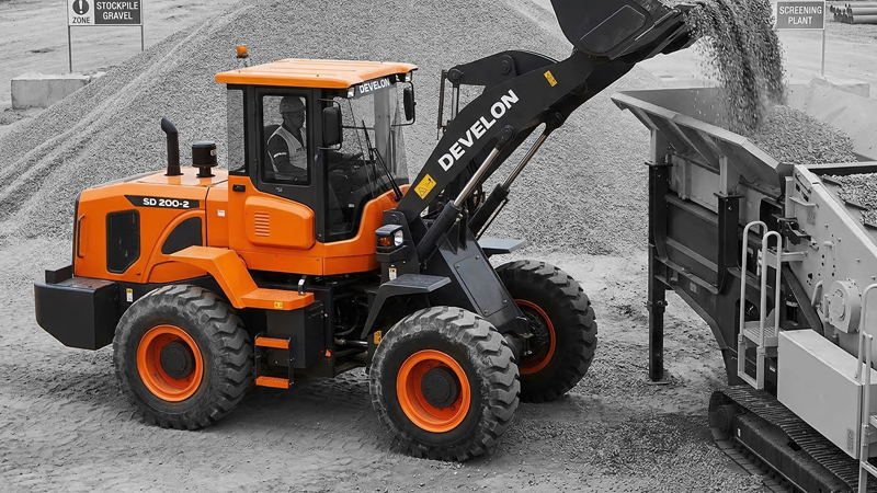 Cargadores Frontales DEVELON Cargador frontal SD200-2