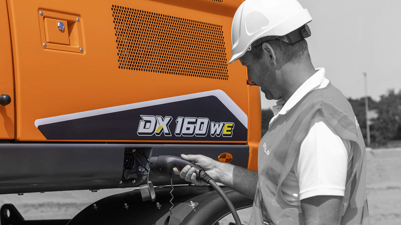 Excavadoras sobre Neumáticos DEVELON Excavadora Eléctrica DX160WE