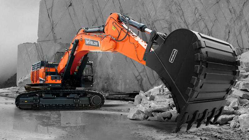 Excavadoras sobre Orugas DEVELON DX1000LC-7