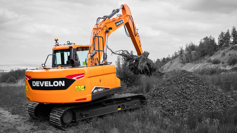 Excavadoras sobre Orugas DEVELON DX140LC-7(K)