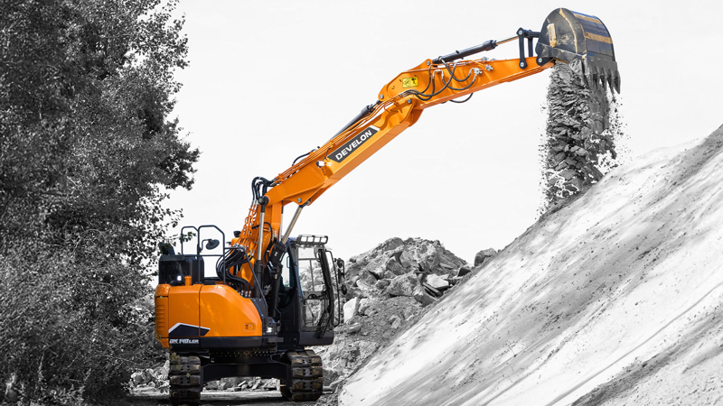 Excavadoras sobre Orugas DEVELON Excavadora DX140LCR