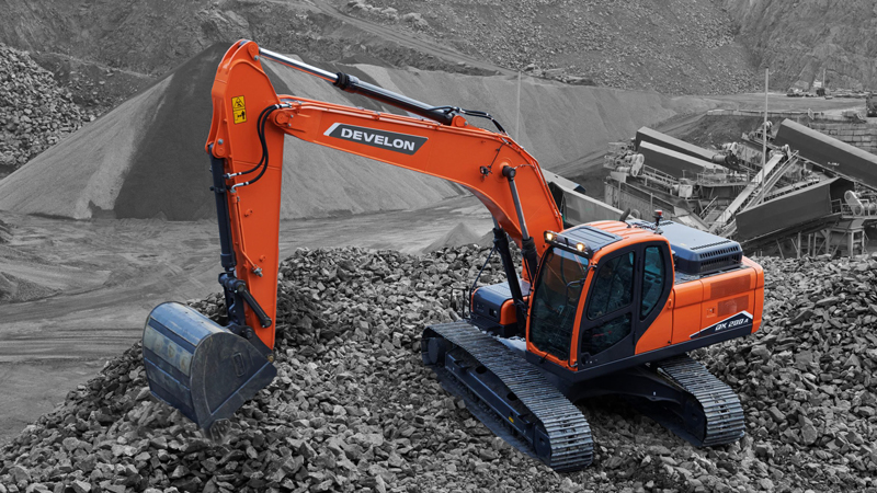 Excavadoras sobre Orugas DEVELON Excavadora DX200A-7M