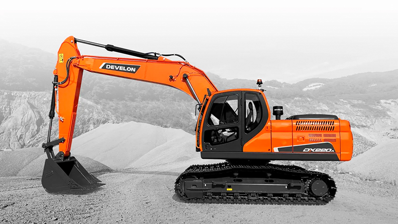 Excavadoras sobre Orugas DEVELON Excavadora DX220A-2M