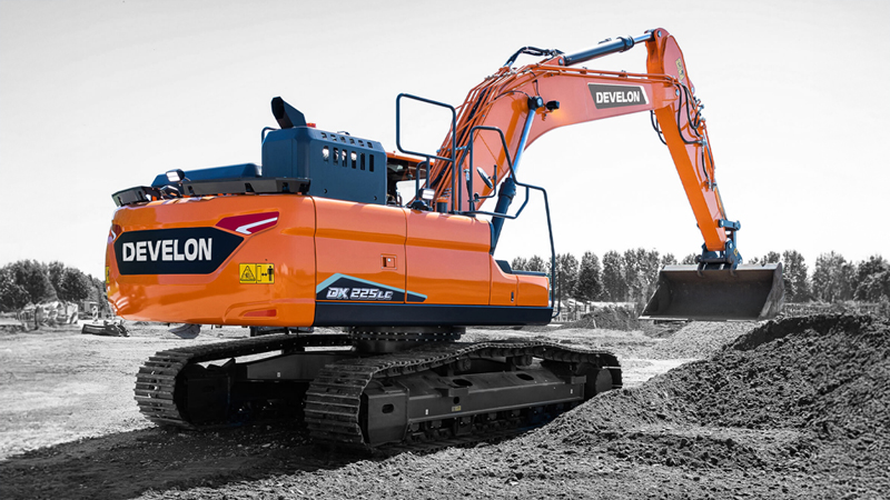 Excavadoras sobre Orugas DEVELON Excavadora DX225LC-7