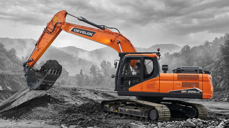 Excavadoras sobre Orugas DEVELON Excavadora DX225LC-7M