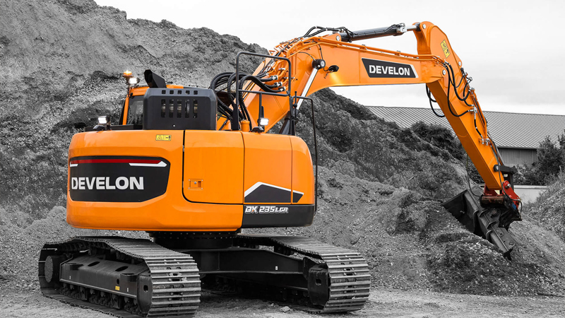 Excavadoras sobre Orugas DEVELON Excavadora DX235LCR-7