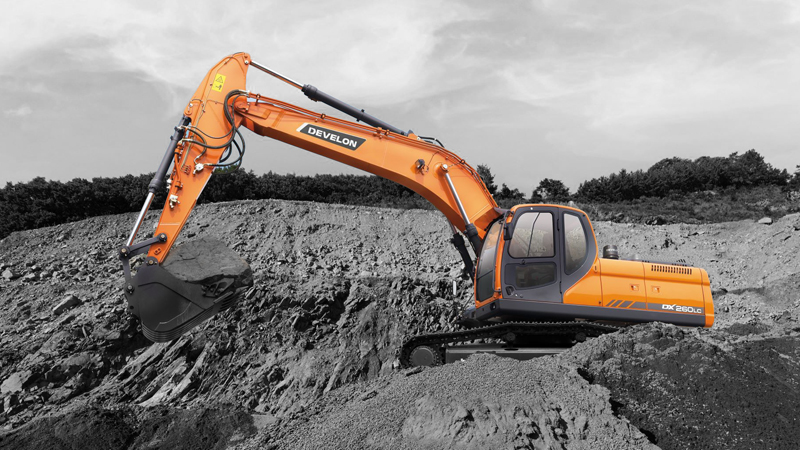 Excavadoras sobre Orugas DEVELON Excavadora DX260LC-7M