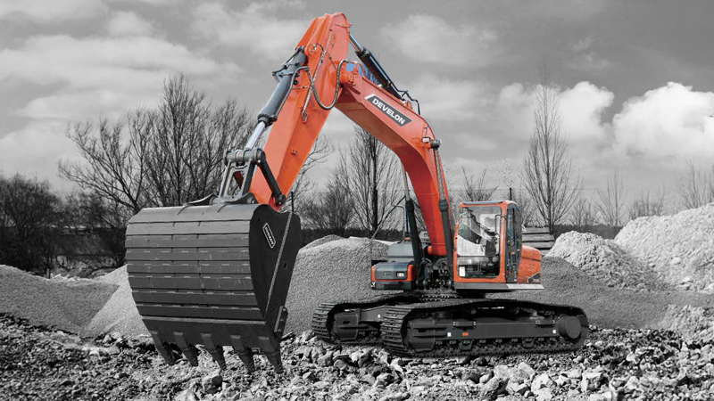 Excavadoras sobre Orugas DEVELON Imagen