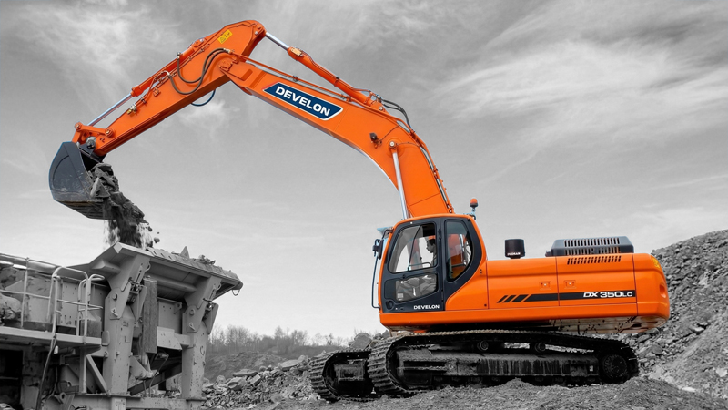 Excavadoras sobre Orugas DEVELON DX350LC-7(K)