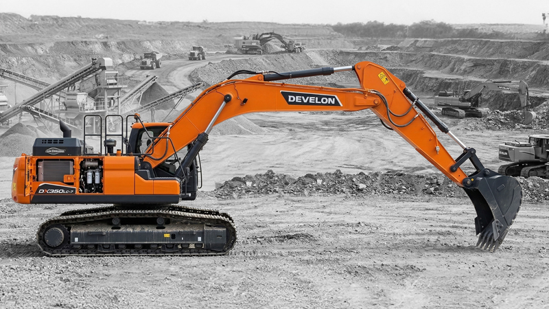 Excavadoras sobre Orugas DEVELON DX350LC-7(K)