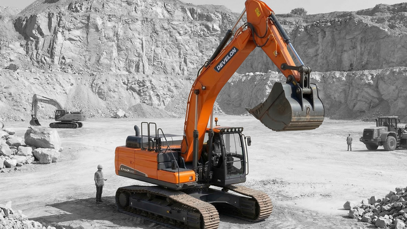 Excavadoras sobre Orugas DEVELON Imagen