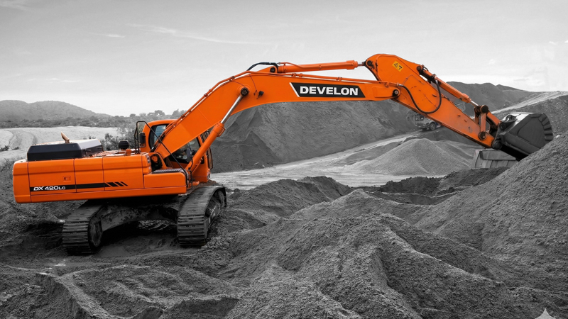 Excavadoras sobre Orugas DEVELON Excavadora DX420LC-7(K)