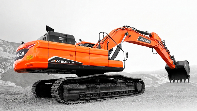 Excavadoras sobre Orugas DEVELON Excavadora DX450LC-7M