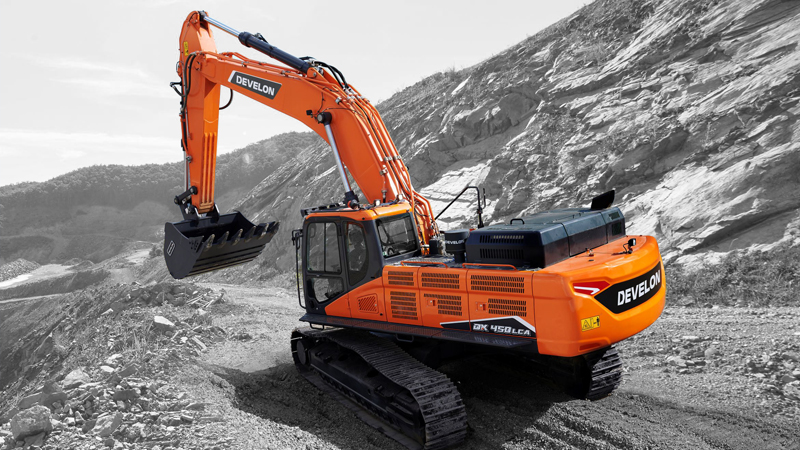 Excavadoras sobre Orugas DEVELON Excavadora DX450LCA-7M