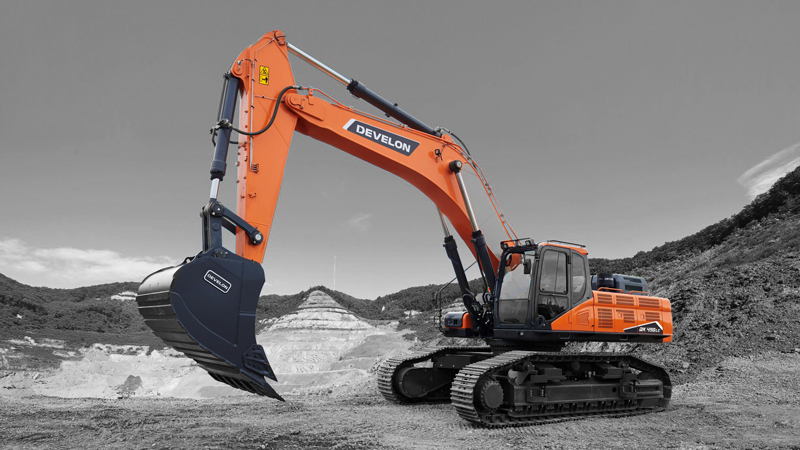 Excavadoras sobre Orugas DEVELON Excavadora DX490LC-7B