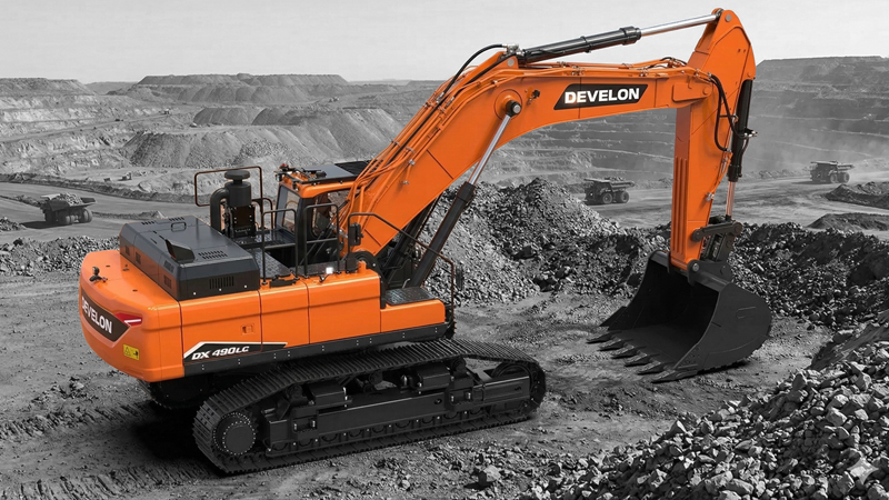Excavadoras sobre Orugas DEVELON Excavadora DX490LC-7M