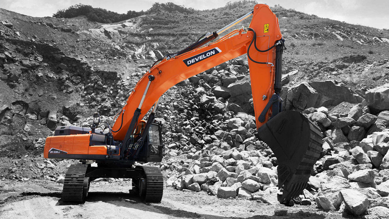 Excavadoras sobre Orugas DEVELON DX530LC-7B