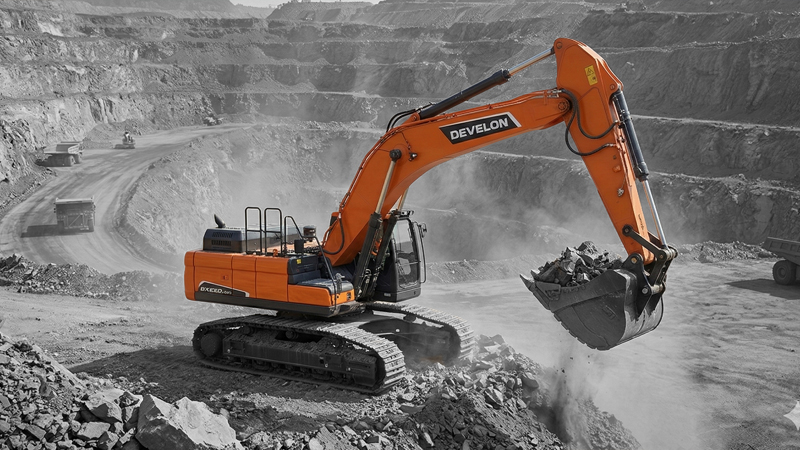 Excavadoras sobre Orugas DEVELON DX530LC-7B