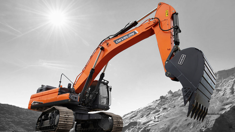 Excavadoras sobre Orugas DEVELON Excavadora DX530LC-7M