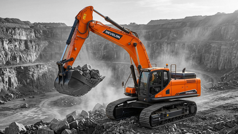 Excavadoras sobre Orugas DEVELON DX650LC-7