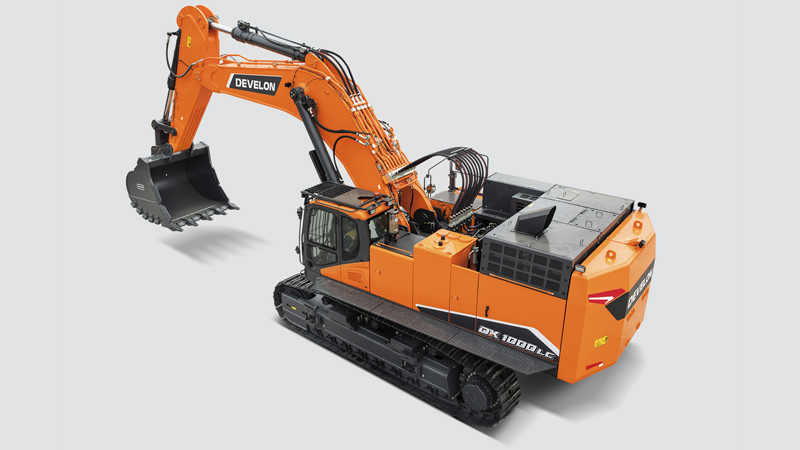 Excavadoras sobre Orugas DEVELON Excavadora DX1000LC-7