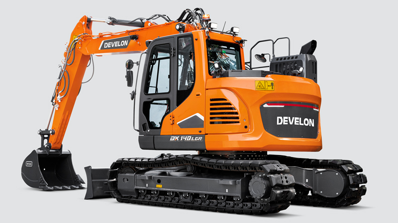 Excavadoras sobre Orugas DEVELON Excavadora DX140LCR