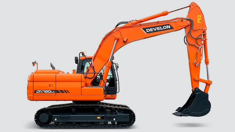 Excavadoras sobre Orugas DEVELON Excavadora DX180LC