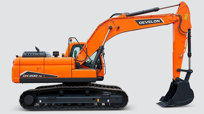 Excavadoras sobre Orugas DEVELON Excavadora DX200A-7M