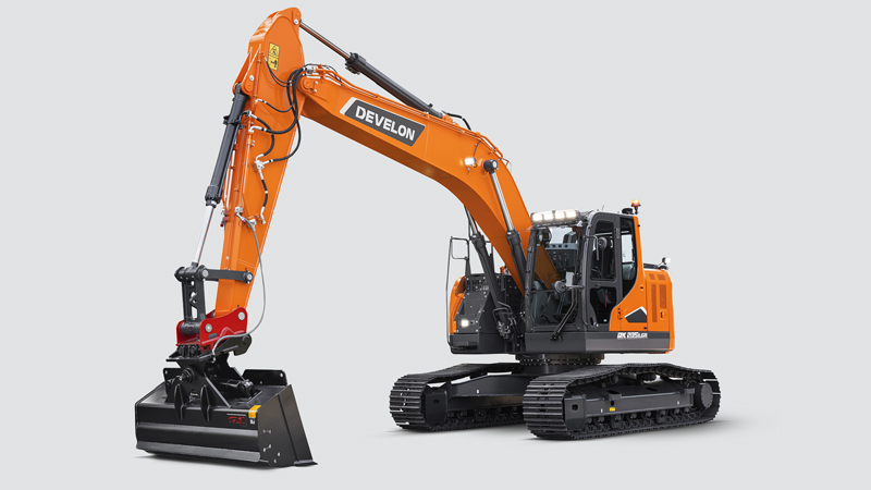 Excavadoras sobre Orugas DEVELON Excavadora DX235LCR