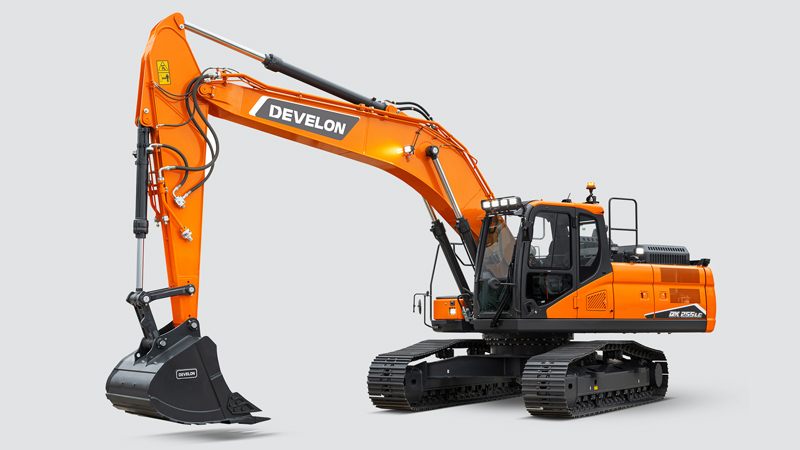 Excavadoras sobre Orugas DEVELON Excavadora DX255LC-7