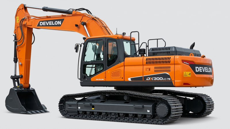 Excavadoras sobre Orugas DEVELON Excavadora DX300LC-7B