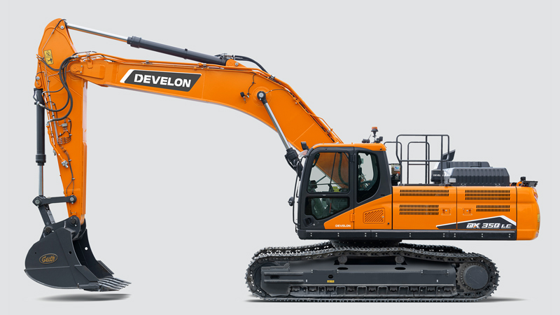 Excavadoras sobre Orugas DEVELON Excavadora DX350LC-7(K)