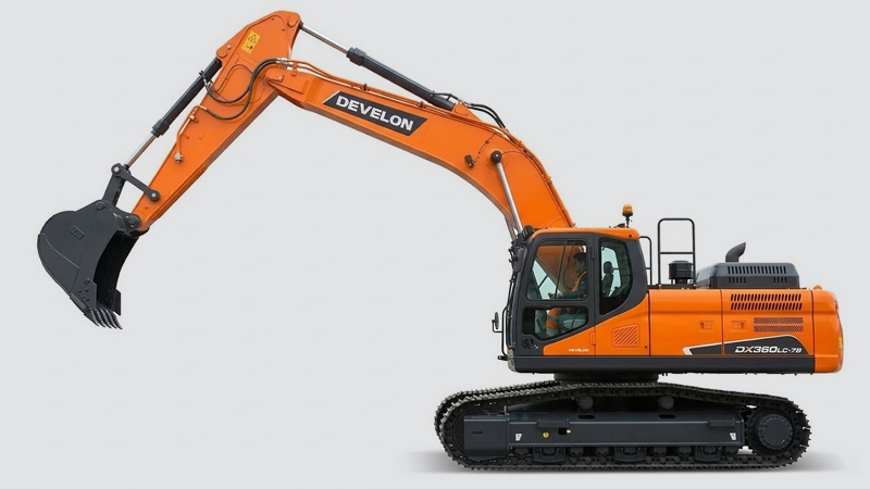 Excavadoras sobre Orugas DEVELON Excavadora DX360LC-7B