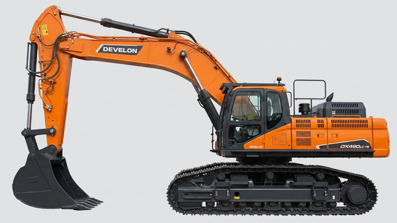 Excavadoras sobre Orugas DEVELON Excavadora DX490LC-7B