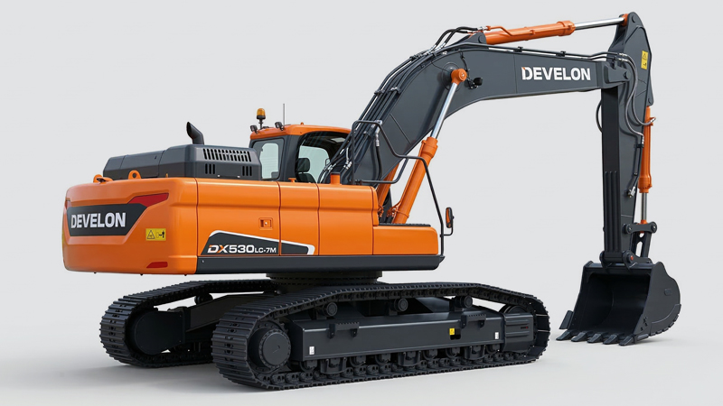 Excavadoras sobre Orugas DEVELON Excavadora DX530LC-7M