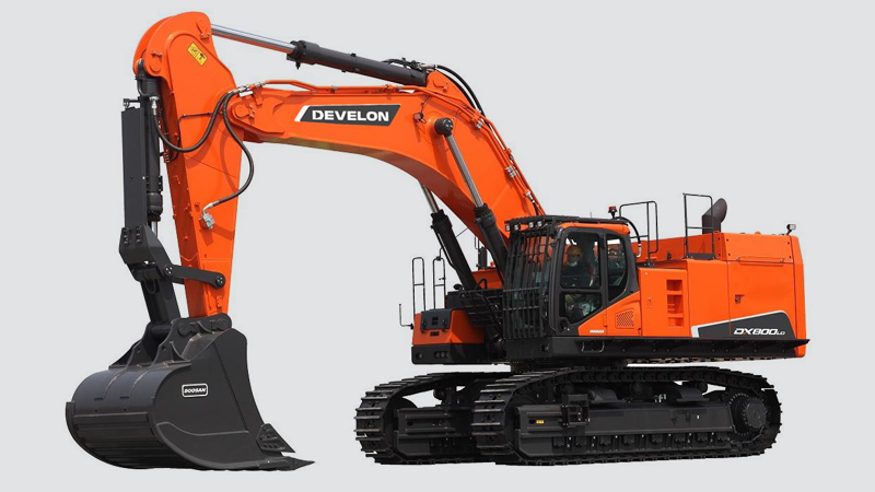Excavadoras sobre Orugas DEVELON Excavadora DX800LC-5B