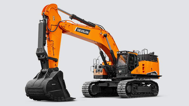 Excavadoras sobre Orugas DEVELON Excavadora DX800LC-7
