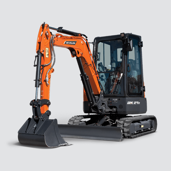 Miniexcavadoras DEVELON Miniexcavadora DX27Z-7