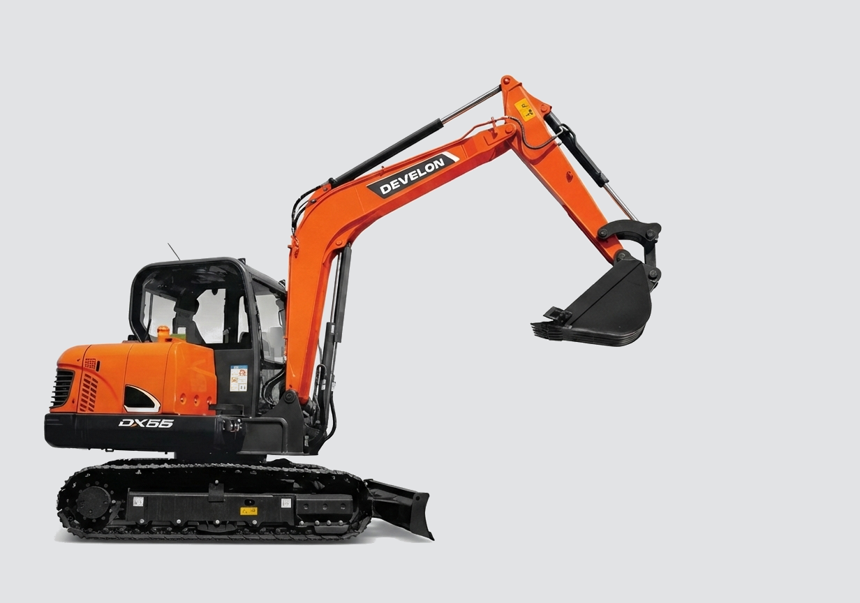 Miniexcavadoras DEVELON Miniexcavadora DX55-5C
