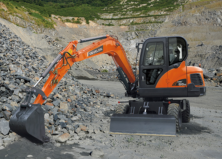 Miniexcavadoras DEVELON Imagen