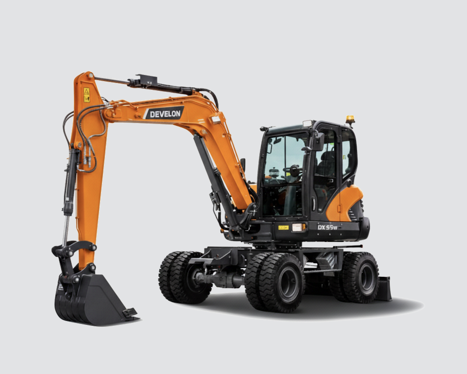 Miniexcavadoras DEVELON Miniexcavadora DX55W