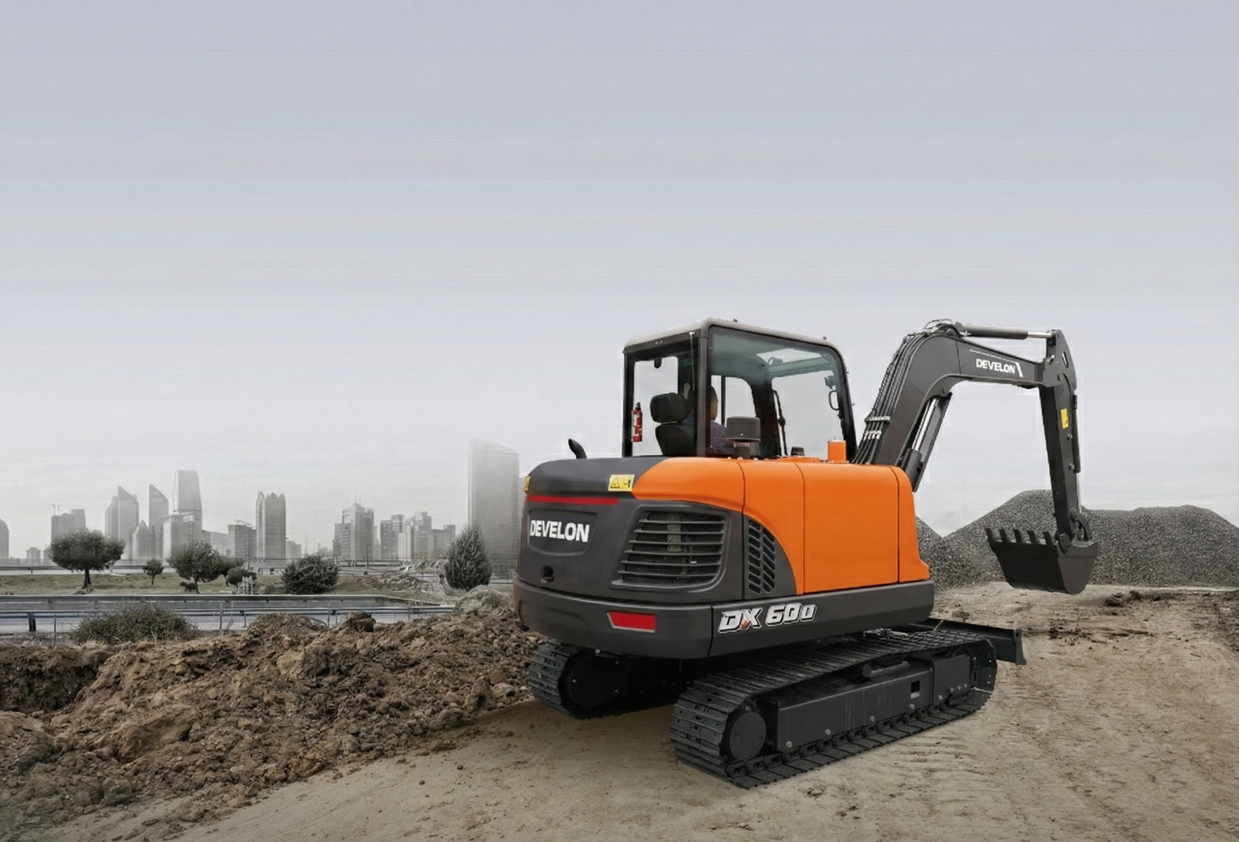 Miniexcavadoras DEVELON Imagen