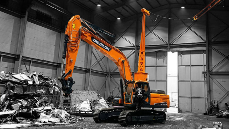 Aplicaciones Especiales DEVELON Excavadora eléctrica DX225-E